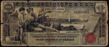 1896 $1 Educational Silver Certificate Note