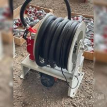 12 VOLT FUEL PUMP W/50’......FT HOSE REEL AND GALLON METER