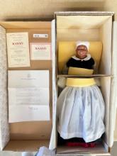 FRANKLIN MINT GONE WITH THE WIND "MAMMY" COLLECTOR DOLL IN BOX WITH PAPERS