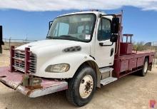 2004 FREIGHTLINER  M2106 15' FLATBED ROUSTABOUT TRUCK