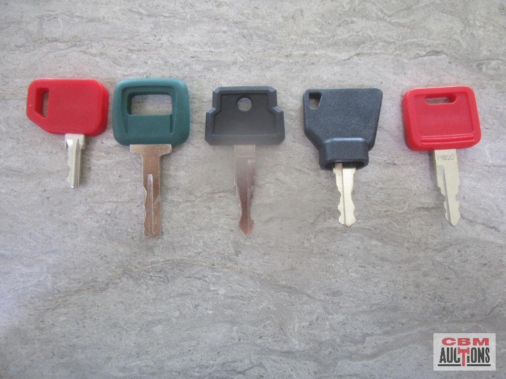 Equipment Key Starter Kit, Fits 100'S Of Models Of Machines. 24 Of The Most Popular Keys Used On