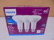 6 Brand New Phillips 65W Replacement LED Indoor Floodlight Bulbs