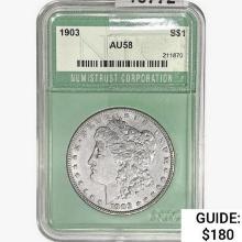 1903 Morgan Silver Dollar NTC AU58