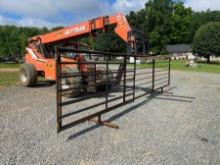 24' Heavy Duty Livestock Panel with Weld on Gate