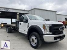 2019 Ford F-550 Flatbed Truck with ONLY 131,995 On The DASH!