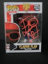 Flavor Flav Signed Funko Pop COA Pros