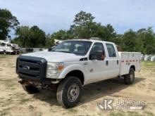 2016 Ford F350 4x4 Crew-Cab Service Truck, (Co-op Owned) Runs & Moves