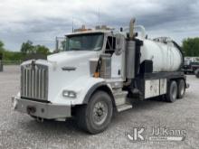 2003 Kenworth T800 T/A Vacuum Excavation Truck Runs & Moves) (PTO/Pump Condition Unknown, Rust Damag
