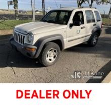 2004 Jeep Liberty 4x4 4-Door Sport Utility Vehicle Runs & Moves) (Bad Charging System, ABS Light Is 