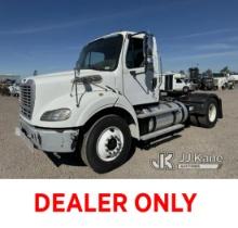 2016 Freightliner M2 112 Truck Tractor Runs & Moves, Check Engine Light On