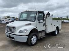 2015 Freightliner M2 106 Service Truck Runs & Moves, Check Engine Light On, Body & Rust Damage