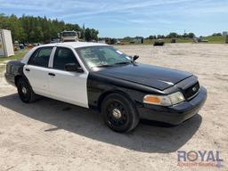 2011 Ford Crown Victoria Police Cruiser
