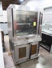 BKI electric rotisserie & convection oven, w/ spits