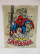 Stan Lee Amazing Spiderman signed autographed 12x16 metal sign PAAS COA 812