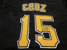 Oneil Cruz of the Pittsburgh Pirates signed autographed baseball jersey PAAS COA 545