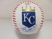 Bobby Witt Jr of the Kansas City Jr signed autographed logo baseball PAAS COA 145