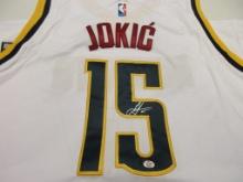 Nikola Jokic of the Denver Nuggets signed autographed basketball jersey PAAS COA 333