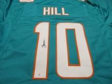 Tyreek Hill of the Miami Dolphins signed autographed football jersey PAAS COA 600