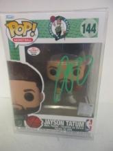 Jayson Tatum of the Boston Celtics signed autographed Funko Pop Figure PAAS COA 704