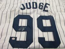 Aaron Judge of the New York Yankees signed autographed baseball jersey PAAS COA 242