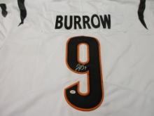 Joe Burrow of the Cincinnati Bengals signed autographed football jersey PAAS COA 121