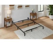 StyleWell Black Twin/Twin XL, Full, Queen, King Adjustable Metal Bed Frame