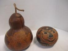 Carved Gourd Art