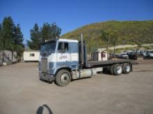 1986 Freightliner COE T/A Flatbed Truck,