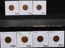 7 BETTER DATE LINCOLN WHEAT PENNIES