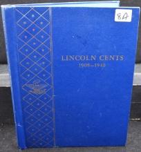COMPLETE SET OF LINCOLN PENNIES 1909-1940