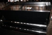 50" Bottle Cooler with Dbl Speed Rail