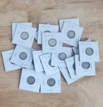 LOT OF $2 FACE VALUE SILVER R0OSEVELT DIMES