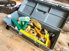 TOOL BOX WITH MISC TOOLS SUPPORT EQUIPMENT