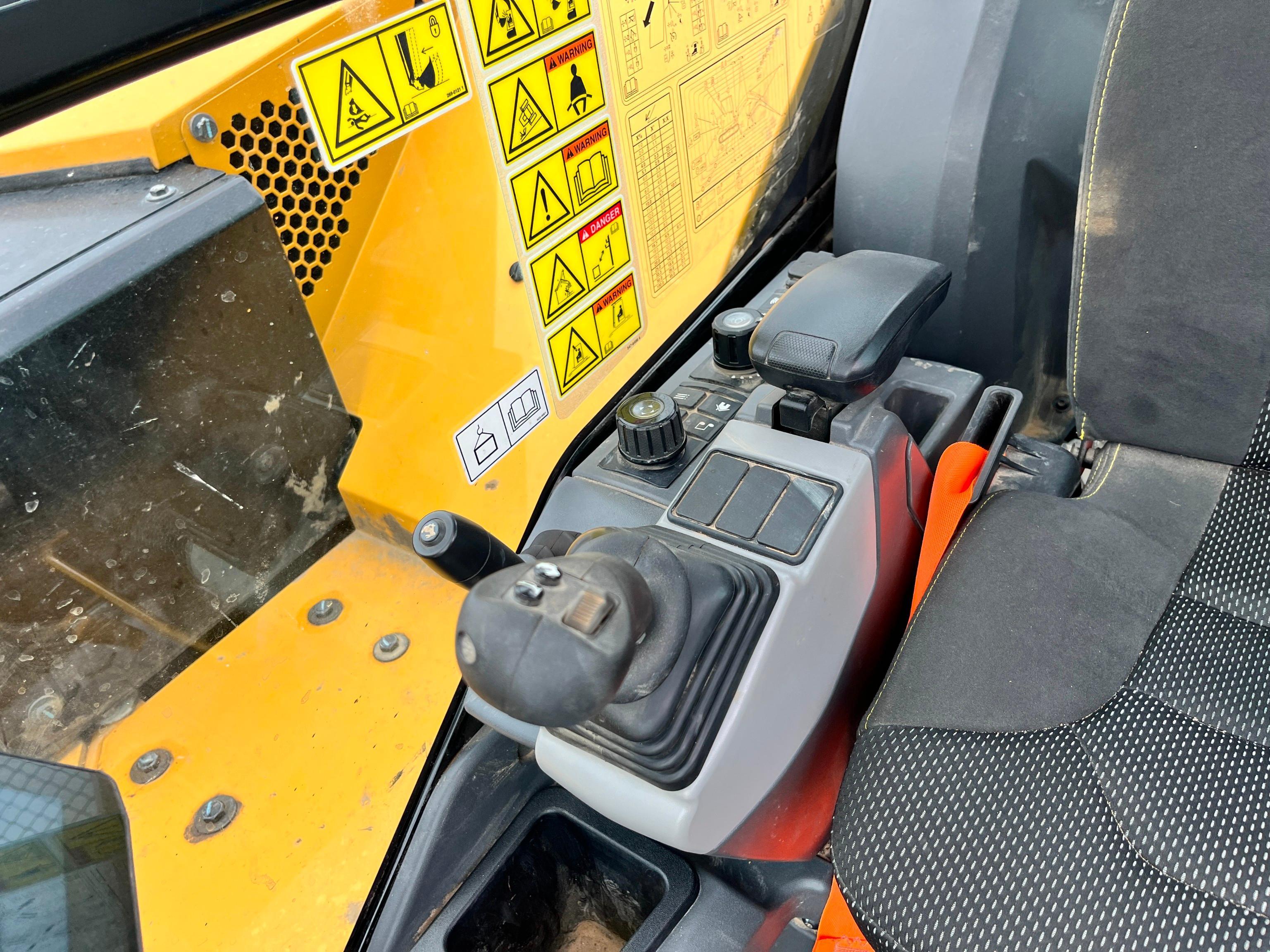 2023 CAT 308CR HYDRAULIC EXCAVATOR SN:807253 powered by Cat C3.3B diesel engine, equipped with Cab,