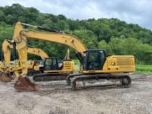 2022 CAT 336 HYDRAULIC EXCAVATOR SN-21566, powered by Cat diesel engine, equipped with Cab, air,
