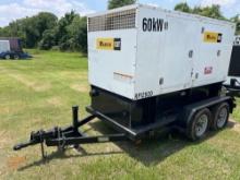 2018 CAT NPS- 60 GENERATOR SN:013- 05-07030 powered by 4 cylinder diesel engine, equipped eith 60KW,
