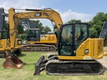 2019 CAT 307.5 HYDRAULIC EXCAVATOR SN:GW701306 powered by Cat diesel engine, equipped with Cab, air,