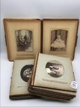 Lot of 2 Victorian Photo Albums (Rough Condition-
