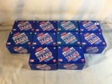 Lot of 10 Boxes Of Open Box vtg 1989 Score Rookie & Traded Card Set Sport Cards - See Pictures