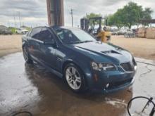 2009 Pontiac G8 Passenger Car, VIN # 6G2ER57709L170776