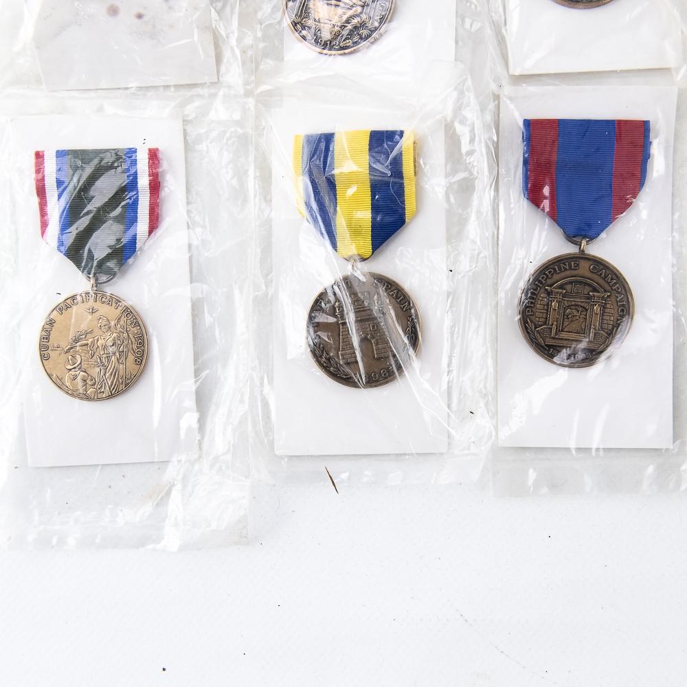 US Military Campaign Medal Lot-Navy China Marine A