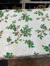 Small Christmas Square Tablecloth