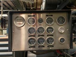 1985 LeRoy Somer 1875 KVA Generator, Type PA1006115-70-4P, w/ Mitsubishi 1700 HP Diesel 16-Cylinder,