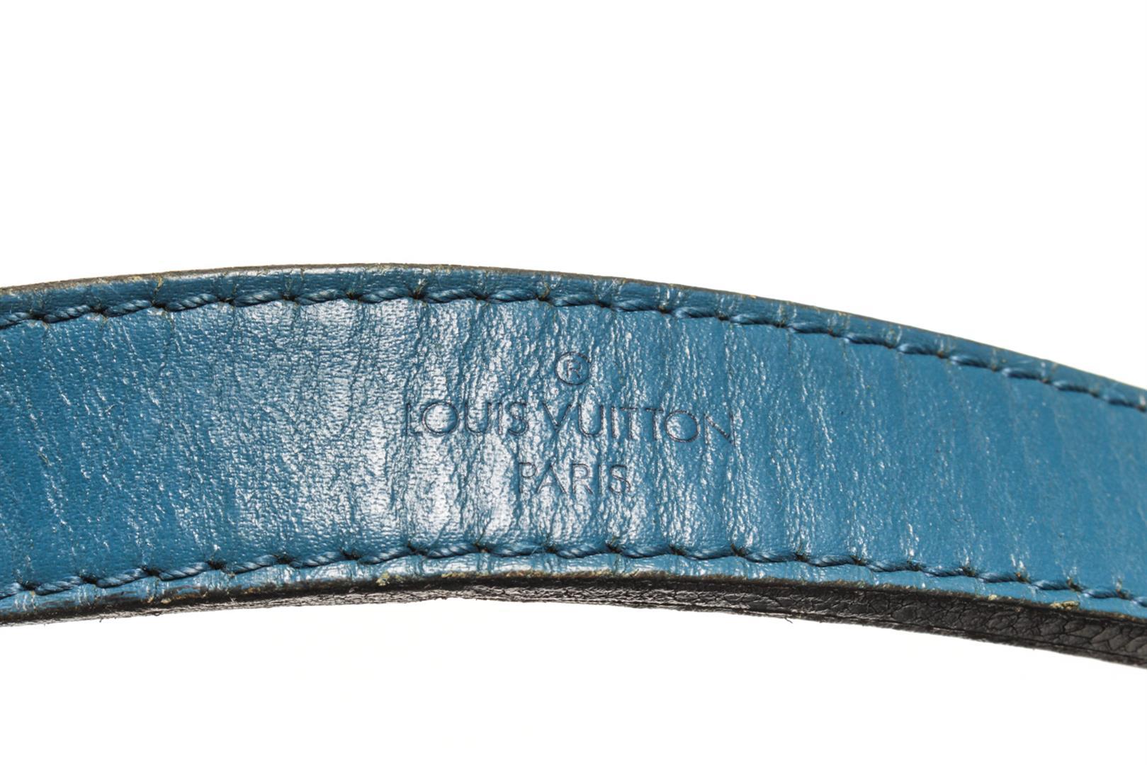 Louis Vuitton Blue Epi Leather Noe GM Shoulder Bag