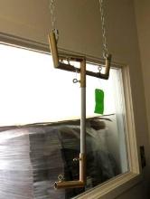 (2) Hanging Bubble Wrap Dispensing Rods