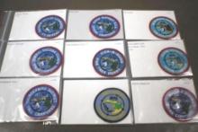 9 BSA Camporee Patches 1972-1975