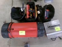 Craftsman Air Filter, Small Table Saw and (3) Bags of Tools (2817)