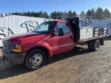 1999 Ford F350 Flatbed Pickup