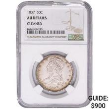 1837 Capped Bust Half Dollar NGC AU Details