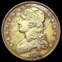 1833 Capped Bust Quarter NEARLY UNCIRCULATED